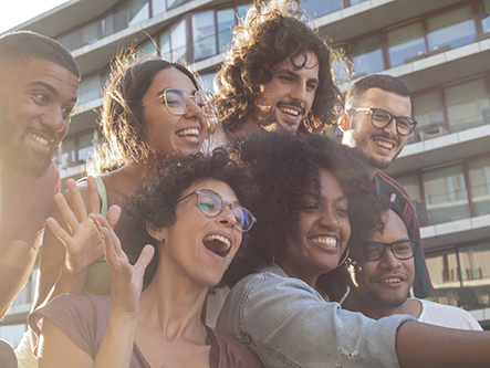 Image of A Diverse Group of Young People